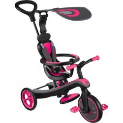 Globber Scooter EXPLORER TRIKE 4 IN 1 Fuchsia Pink