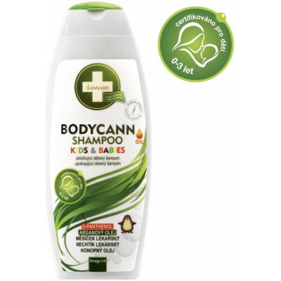 Bodycann přírodní dětský sprch.gel šampon 250 ml – Zboží Mobilmania
