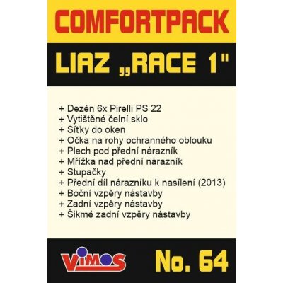 LIAZ "Race 1" Dakar 2012-2013 Comfort pack – Hledejceny.cz