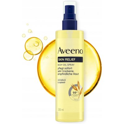 Aveeno Skin Relief tělový olej ve spreji 200 ml – Zbozi.Blesk.cz