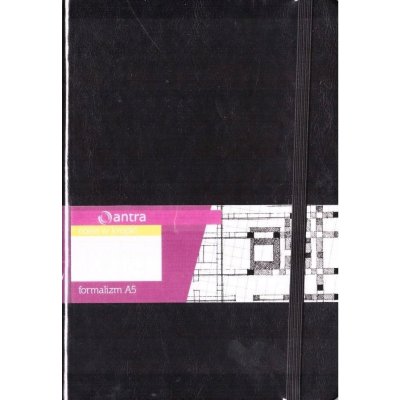 Notes A5 Puntíky Formalismus Černý ANTRA – Zboží Mobilmania