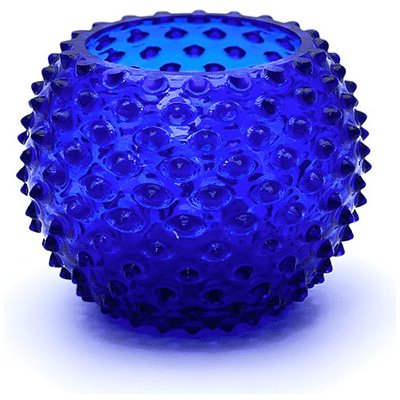 Váza 12cm - Hobnail - Ananas - tmavě modrá – Hledejceny.cz