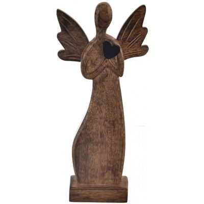 Anděl mango srdce 15x5x32 cm náhrada 200170 – Hledejceny.cz