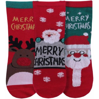 Darré Dětské ponožky vysoké Veselé Vánoce C