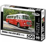 RETRO-AUTA BUS č. 6 Škoda 706 RTO MTZ 1970 500 dílků – Zboží Mobilmania