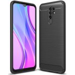 Pouzdro CARBON Xiaomi Redmi 9 černé – Sleviste.cz