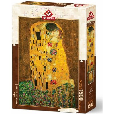 Art Gustav Klimt The Kiss 1500 dílků – Zboží Mobilmania