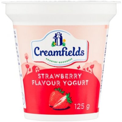 Creamfields Jogurt s jahodovou příchutí 125 g – Zboží Dáma