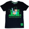 Dětské tričko Minecraft tričko Explore černá