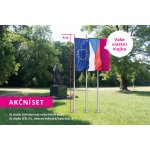 Výhodný set 3 stožárů s otočným ramenem a se 3 vlajkami Alerion – Hledejceny.cz