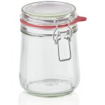 Leifheit Zavařovací sklenice s klipem a těsnící gumou 800 ml – Hledejceny.cz