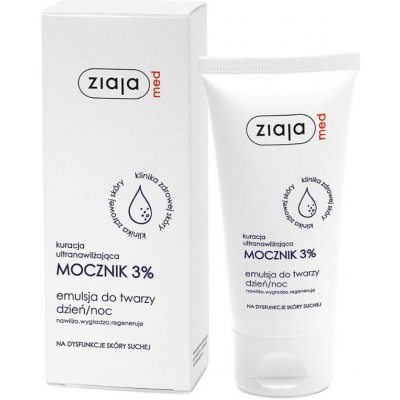 Ziaja Med Ultra-Moisturizing with Urea regenerační a hydratační krém s vyhlazujícím efektem 3% Urea 50 ml – Zboží Mobilmania