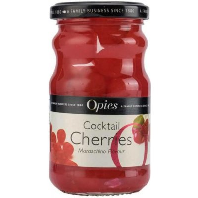Opies Koktejlové třešně Red Marachino 225 g – Hledejceny.cz