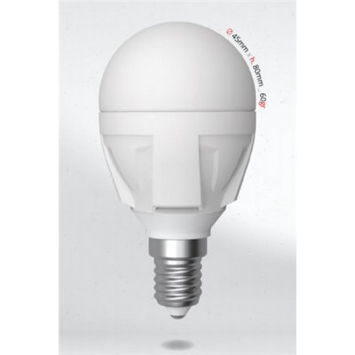 Skylighting LED 6W E14 mini globe, Teplá bílá – Zboží Mobilmania