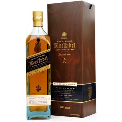 Johnnie Walker Blue Label The Casks Edition 55,8% 1 l (holá láhev) – Hledejceny.cz