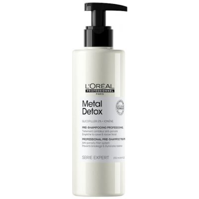 L'Oréal Professionnel Serie Expert Metal Detox Pre-Shampoo Treatment 250 ml Před-šamponová péče pro poškozené vlasy – Zbozi.Blesk.cz