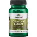 Swanson Olivové List Olive Leaf Extract 500 mg 60 kapslí – Hledejceny.cz