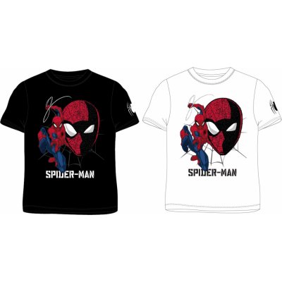 Spider Man licence chlapecké tričko Spider-Man 52021449 bílá – Zboží Dáma