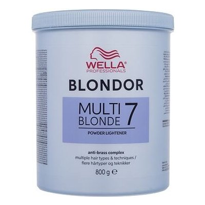 Wella Professionals Blondor Multi Blonde 7 práškový zesvětlovač vlasů 800 g