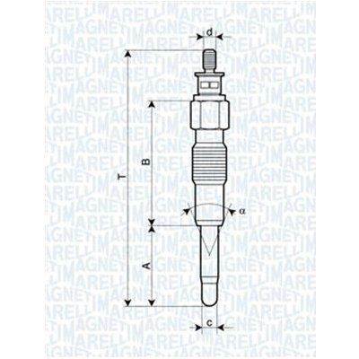 Žhavicí svíčka MAGNETI MARELLI 062900040304 – Hledejceny.cz