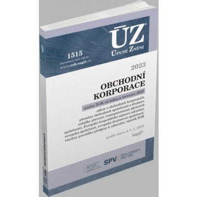 ÚZ 1515 Obchodní korporace 2023 - neuveden – Zboží Dáma