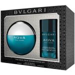 Bvlgari Aqva Pour Homme EDT 100 ml + deostick 75 ml dárková sada – Hledejceny.cz