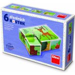 Dino obrázkové kostky Doprava 6 kostek – Zboží Dáma