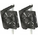 Secret Jardin Monkey Fan 2x120mm 24V, cirkulační ventilátory | Zboží Auto