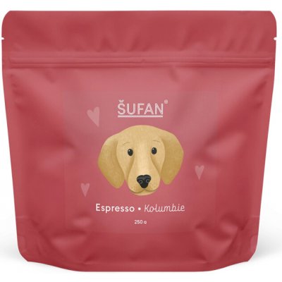 ŠUFAN Výběrová káva Kolumbie 250 g – Zboží Mobilmania