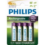 Philips AA 2600mAh 4ks R6B4B260/10 – Zboží Živě