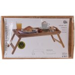 Excellent Houseware Snídaňový stolek bambusový podnos s nožičkami 50x30cm – Sleviste.cz