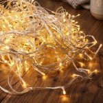 Solight LED vánoční girlanda, rampouchy, 200 LED, 10m, IP44, teplé bílé světlo – Hledejceny.cz