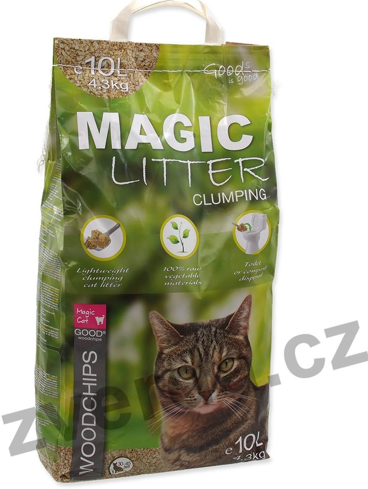 Magic Cat Magic Litter Woodchips 10 l