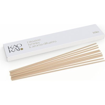 Kao Kai Bambusové tyčinky do aroma difuzéru náhradní balení 10 ks Černá – Zboží Dáma