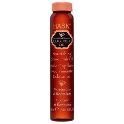 Hask Monoi Coconut Oil zkrášlující olej pro lesk a hebkost vlasů 18 ml – Hledejceny.cz