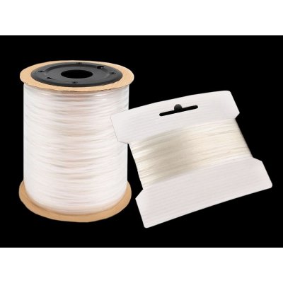 Silikonová pruženka / lastin šíře 4 mm elastická, velké, transparent – Zboží Dáma
