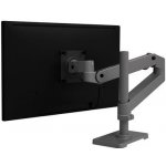 ERGOTRON LX Pro Desk Monitor Arm, Tall Pole, stolní rameno, monitor, vyšší zákl. tyč, šedá – Sleviste.cz