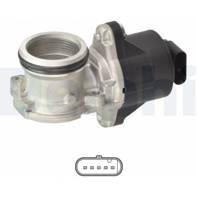 AGR-Ventil DELPHI EG10555-12B1 (EG1055512B1) – Hledejceny.cz