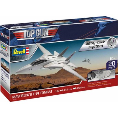 Revell EasyClick letadlo 04966 Mavericks F-14 Tomcat Top Gun 1:72