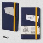 EPEE Bookaroo Kapesní zápisník A6 modrý tmavě – Zboží Živě