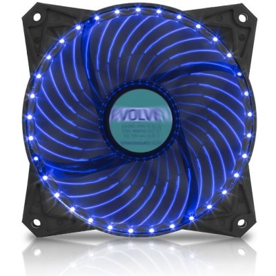 Evolveo FAN 12 BLUE 12L2BL – Zboží Živě