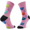 Happy Socks Sada 3 párů vysokých ponožek XMJA08-0150 Černá