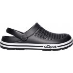 Aquos Mante M clogs černá bílá – Zboží Mobilmania