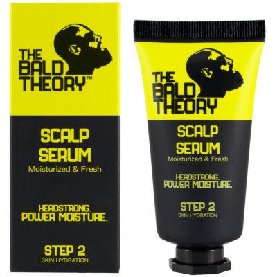 The Bald Theory Hydratační sérum na pokožku hlavy s kyselinou hyaluronovou 30 ml – Hledejceny.cz
