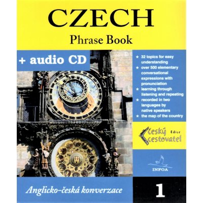 Czech phrase book - CD – Sleviste.cz