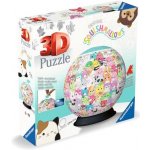 RAVENSBURGER 3D Puzzleball Squishmallows 72 ks – Zboží Mobilmania