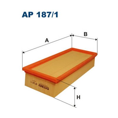 Vzduchový filtr FILTRON AP 187/1 – Hledejceny.cz