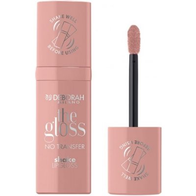 Deborah Milano dlouhodržící lesk na rty The Gloss 01 Nude Look 6 g – Zboží Dáma