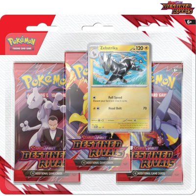 Pokémon TCG Destined Rivals 3 Blister Booster – Sleviste.cz