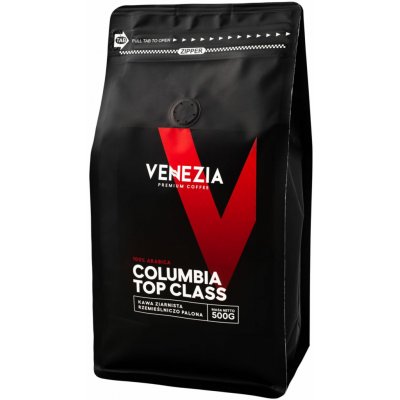 Venezia Káva COLUMBIA TOP CLASS zrnková 0,5 kg – Hledejceny.cz